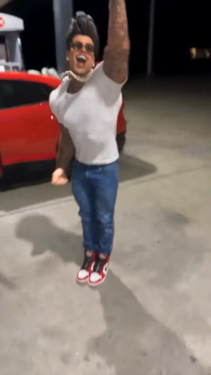 Mop Dance Gas Station Mop Dance AI video example